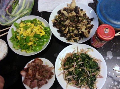 美味的晚餐