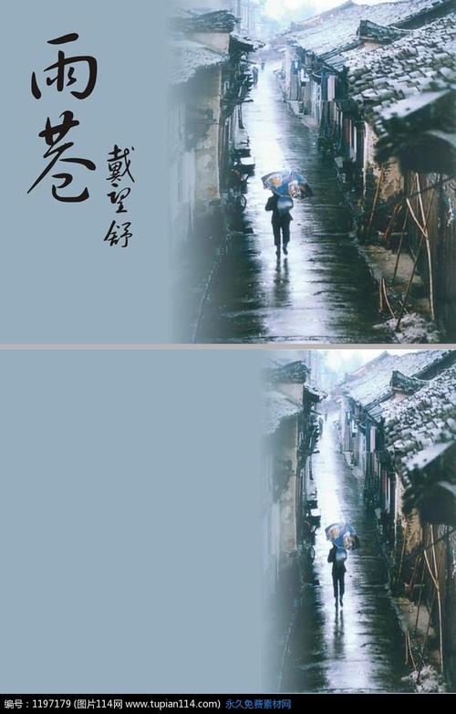 多雨的车道