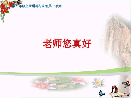 老师你真好