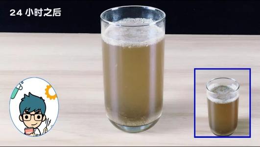 一个带有步行杯的小实验