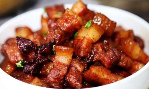 美味的红烧猪肉