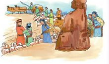 缩写猎人海力布的故事