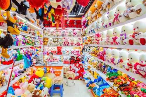 参观义乌小商品市场