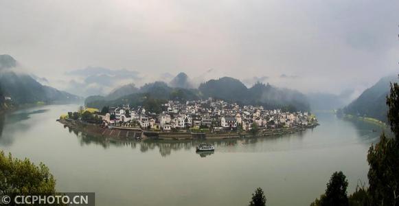春到黄山湖