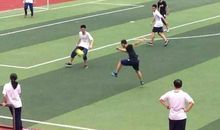 一场惊心动魄的足球赛