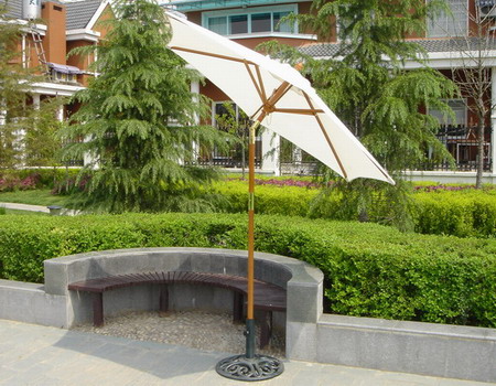 倾斜雨伞