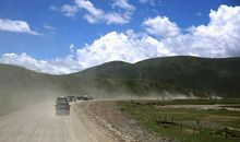 马路上的一道风景线