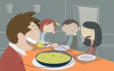 餐桌上的感情