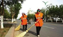 勤劳的环卫工人