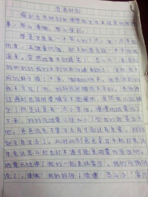 五年级的场景描述组成