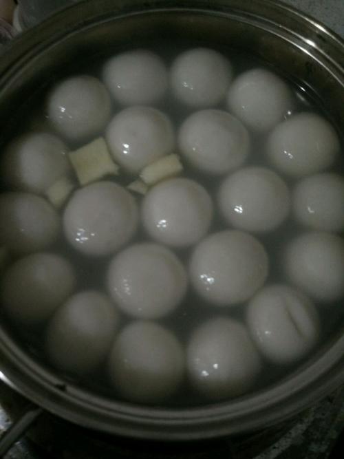 我学会了煮汤圆