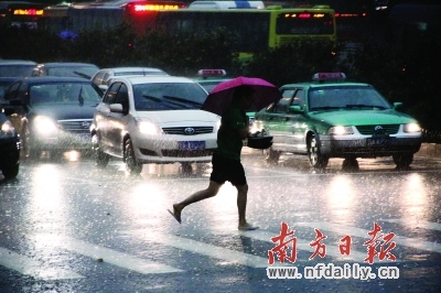 暴雨来了