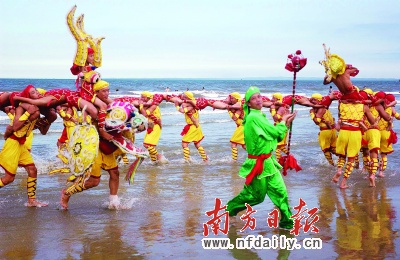 我周围的人舞龙