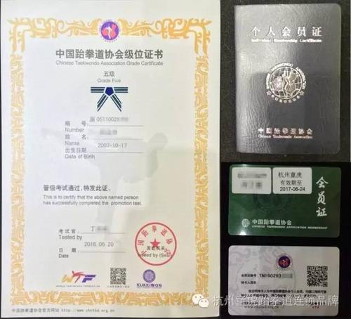 第一次跆拳道考试