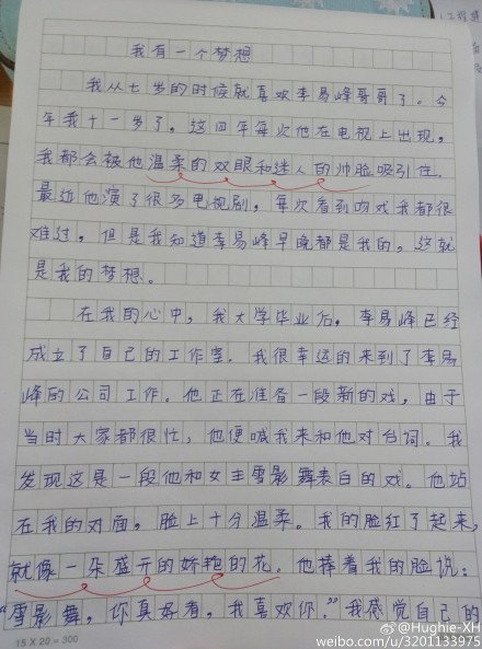描述人的特征的构图