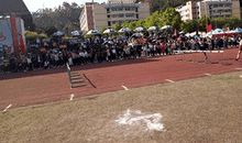 校运会难忘的一瞬间