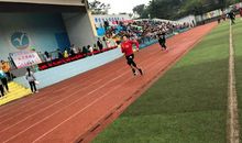 运动会上的一瞬间