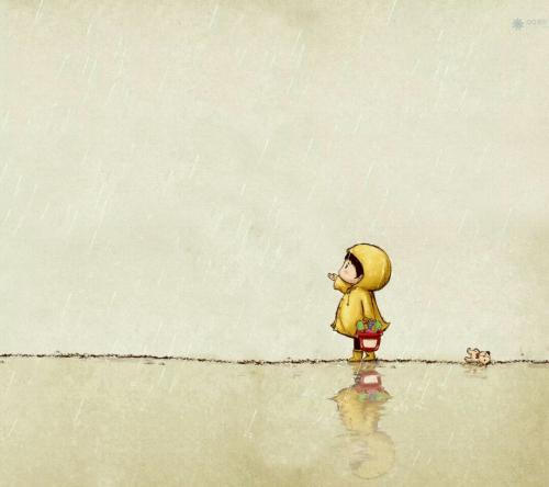 黄色雨衣