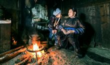 听奶奶讲过去的故事