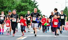 记第一次马拉松亲子跑