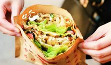 一个卖煎饼的老板娘