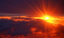 变化多端的火烧云