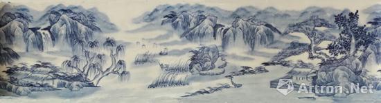 成千上万的帆从病船前的沉没船万万春旁边驶过