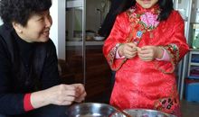 大年三十包饺子