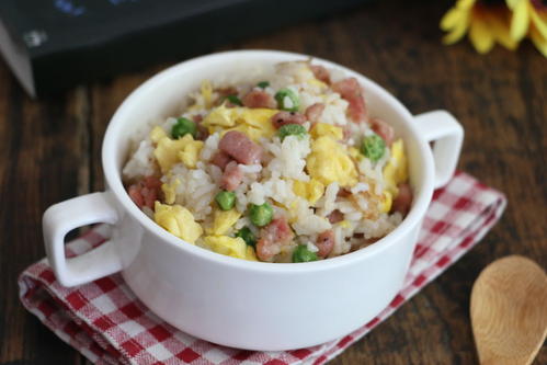 火腿拌饭