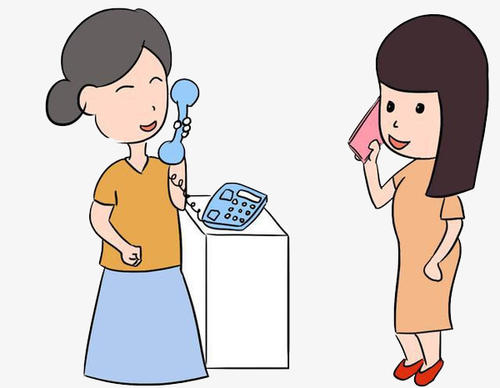 妈妈打电话