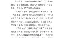 青春的模样作文