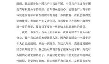 高一入团申请书300字范文