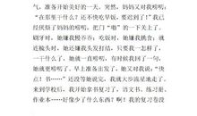 奶奶的唠叨作文400字