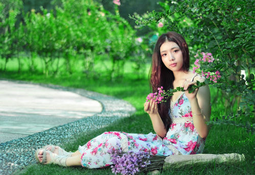 春季郊游荔枝公园