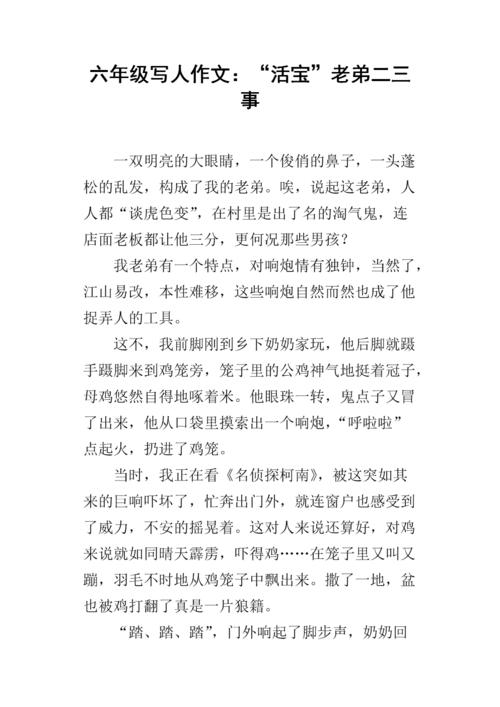 兄弟两三件事
