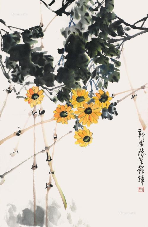 留下一丝菊花香