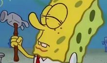 我和海绵宝宝过一天