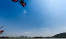 我爱云龙湖的春天