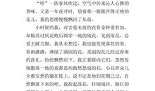 路灯作文借物喻人