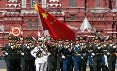 阅兵后