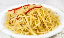 第一次做土豆丝