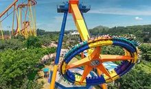 我试着坐过山车