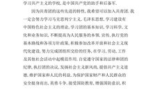 优秀高中入团志愿书（五）