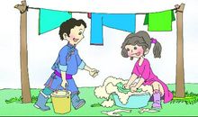 第一次手洗衣服