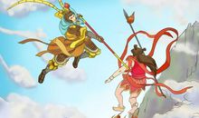 哪吒大战孙悟空