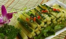 凉拌青瓜的味道