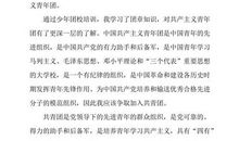 初中班干部入团申请书（二）