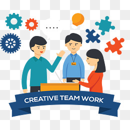 有趣的团体合作