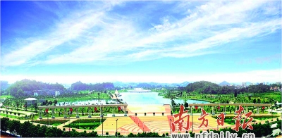 美丽的鹤山公园