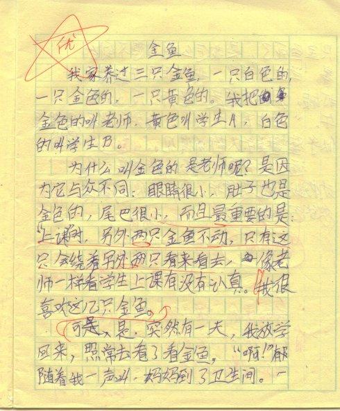 我终于写了一个半命题作文